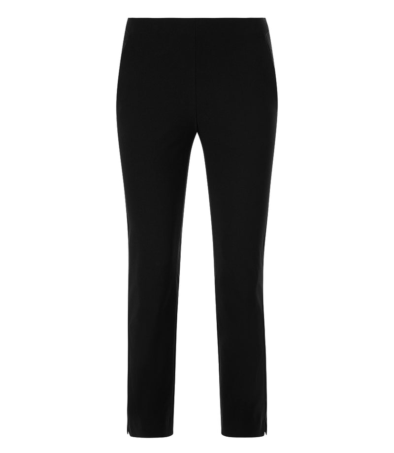 FLARED 7/8-HOSE HILDI in black – Produktfoto auf Weiß