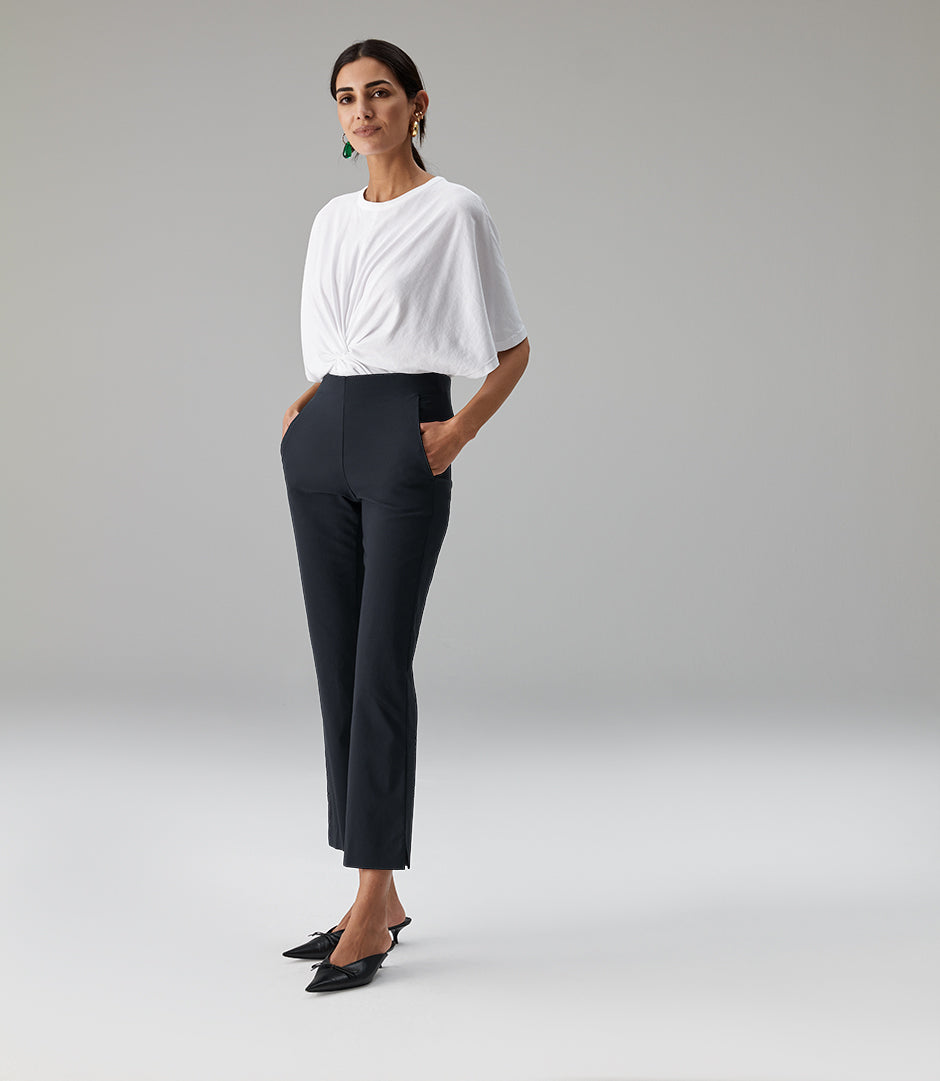 FLARED 7/8-HOSE HILDI in midnight – Look am Model
