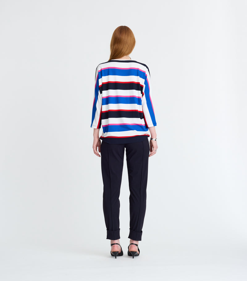 blue stripes
